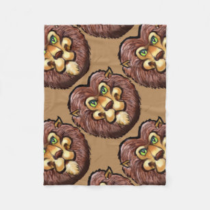 Lion Fleecedecke