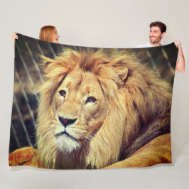 Lion Fleecedecke