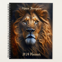 Lion fort sage Planificateur personnalisé 20XX