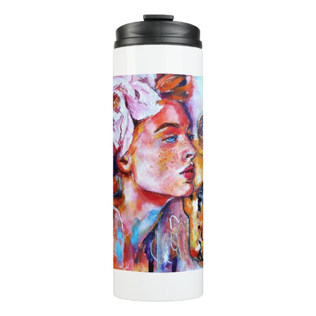 Lion Girl Thermosbecher (Vorderseite)