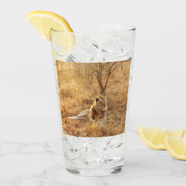 Lion Glas (Vorderseite Ice)