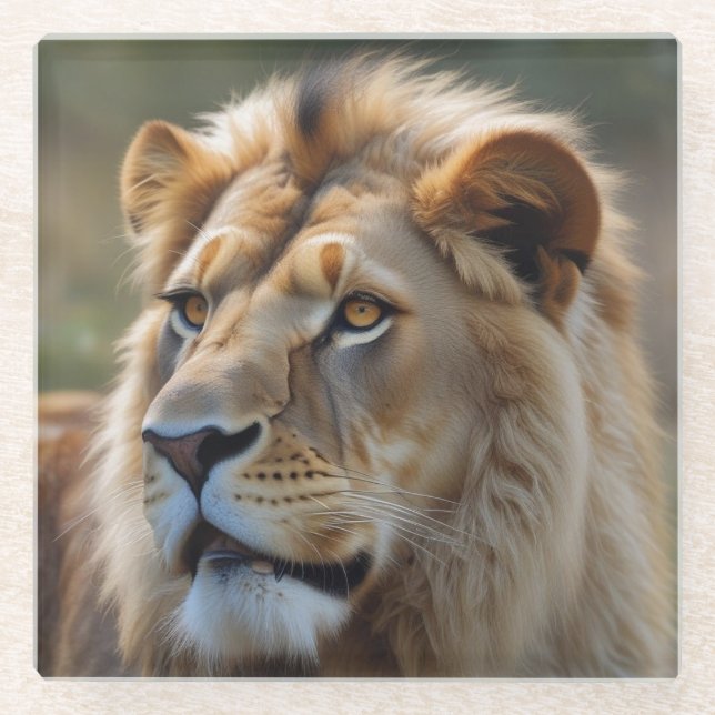 Lion Glasuntersetzer (Vorderseite)