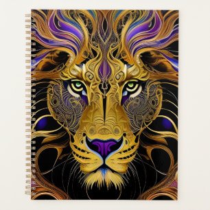 Lion Gold Filigree