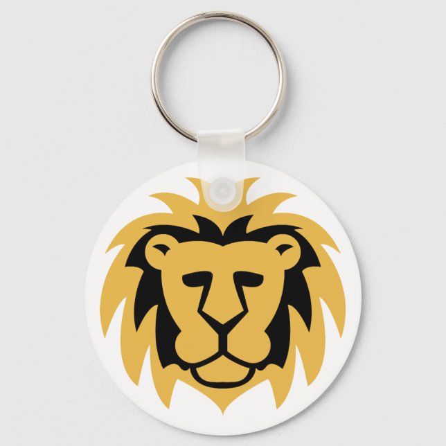 Lion Gold Schlüsselanhänger (Vorderseite)