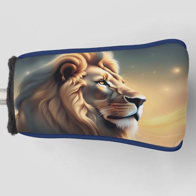 Lion Golf Headcover (Vorderseite)