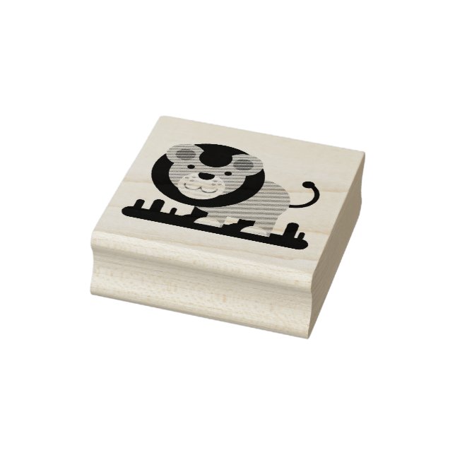 Lion Gummistempel (Stempel)
