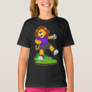 Lion Handball Spieler Handball T-Shirt