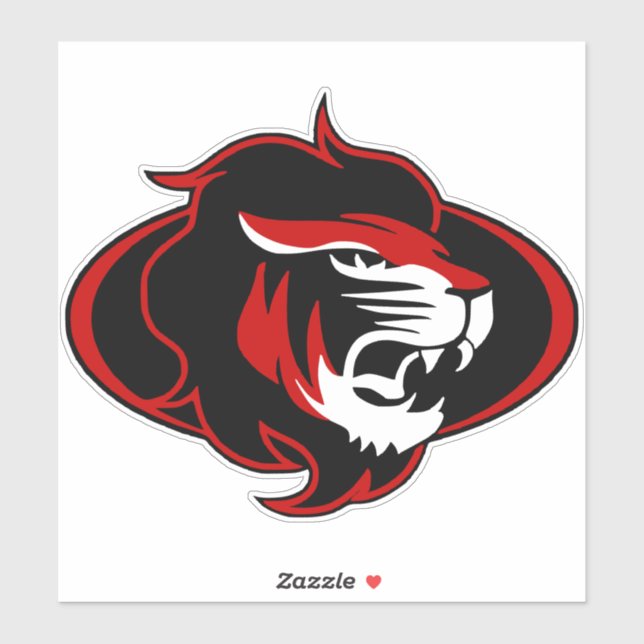 Lion Head Aufkleber (Blatt)