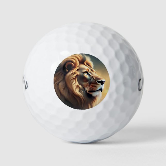 Lion Head Golfball (Vorderseite)