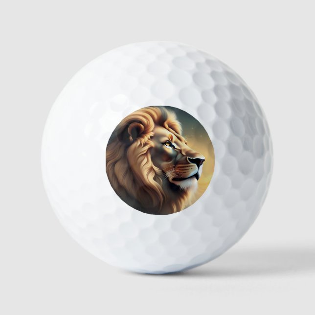 Lion Head Golfball (Vorderseite)