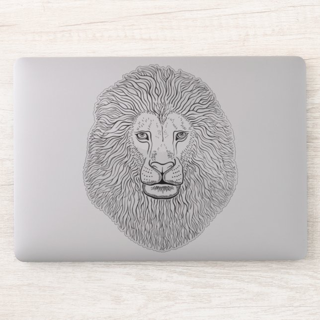 Lion Head Graphics Aufkleber (Computer)