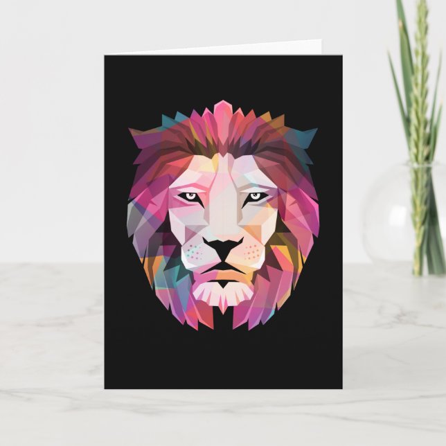 Lion Head Karte (Vorderseite)
