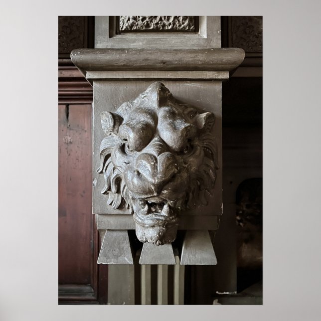 Lion Head Poster (Vorne)