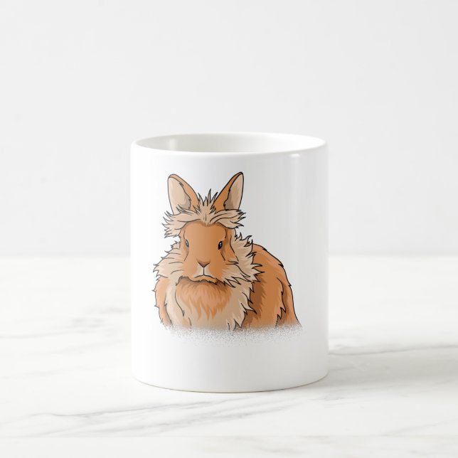 Lion Head Rabbit Gift Kaffeetasse (Mittel)