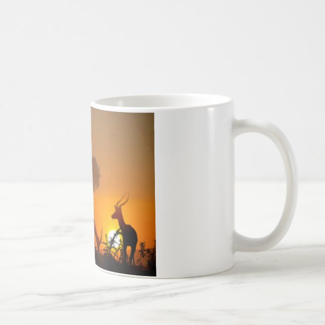 Lion Hunt Kaffeetasse (Rechts)