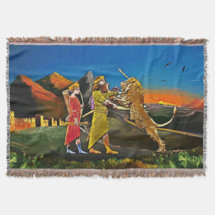 Lion Hunter Decke