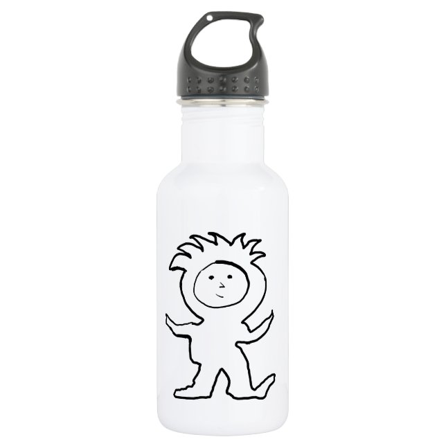 Lion Jammies Kid Edelstahlflasche (Vorderseite)