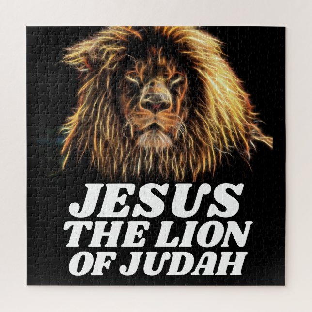 LION JUDAH CHRISTLICH JIGSAW PUZZLES (Vertikal)