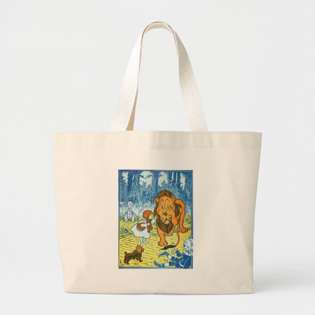 Lion Jumbo Stoffbeutel (Vorne)