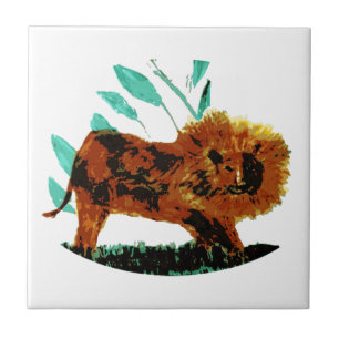 Lion Jungle Big Cat Fliese