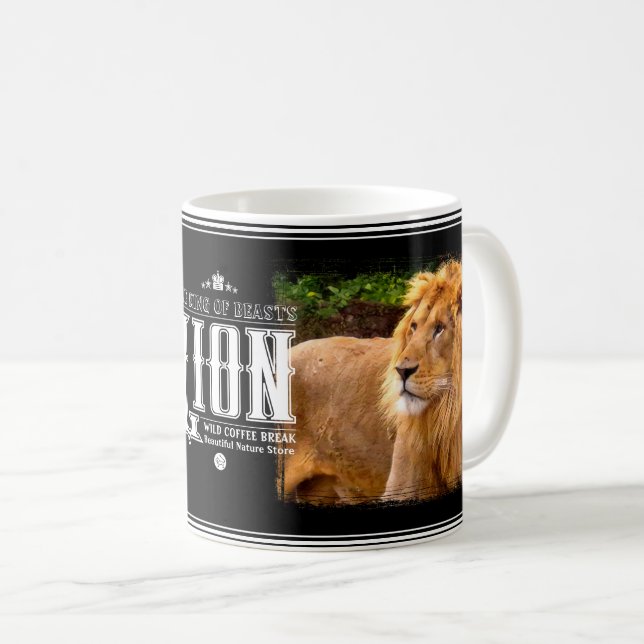 Lion Kaffeetasse (VorderseiteRechts)