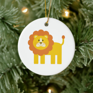 Lion Keramik Ornament