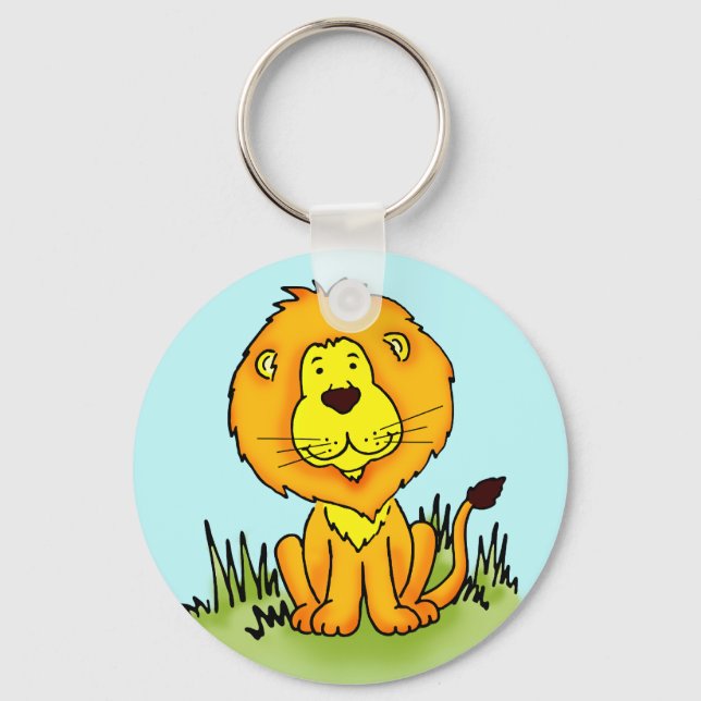 Lion keychain schlüsselanhänger (Vorderseite)