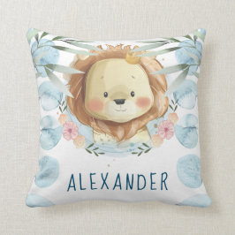 Lion Kinderzimmer Personalisiert Kissen