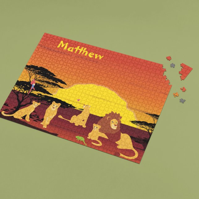 Lion King of Jungle Personalisiert Africa (Von Creator hochgeladen)