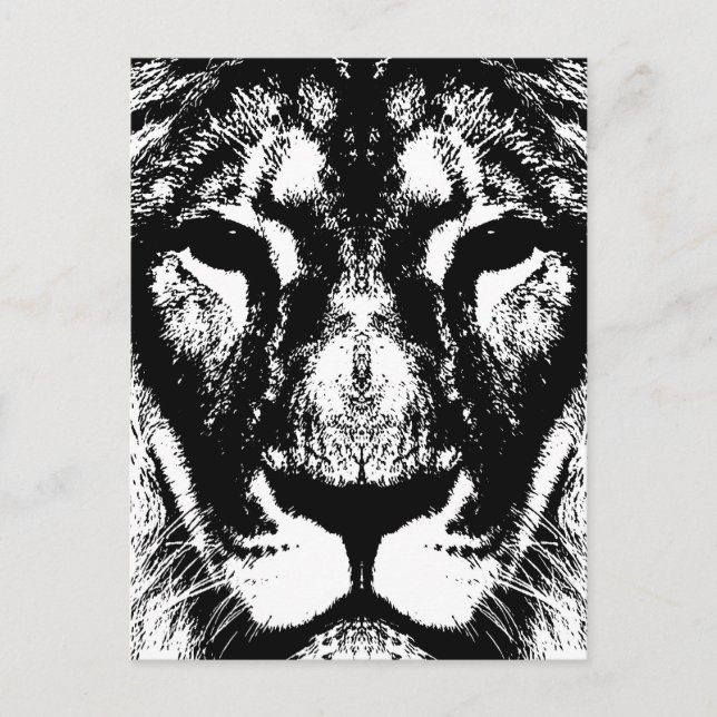 Lion King Postkarte (Vorderseite)