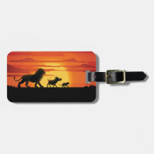 Lion King | Simba, Pumbaa und Timon-Silhouette