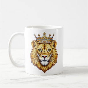 Lion King Yellow Head Luxury Kaffeetasse