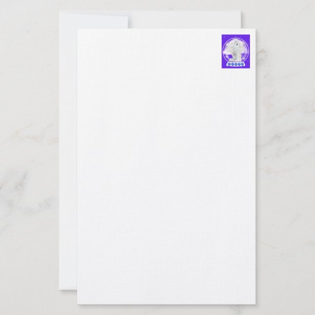 Lion Lamb Pet Beileid Stationery Briefpapier (Vorderseite)