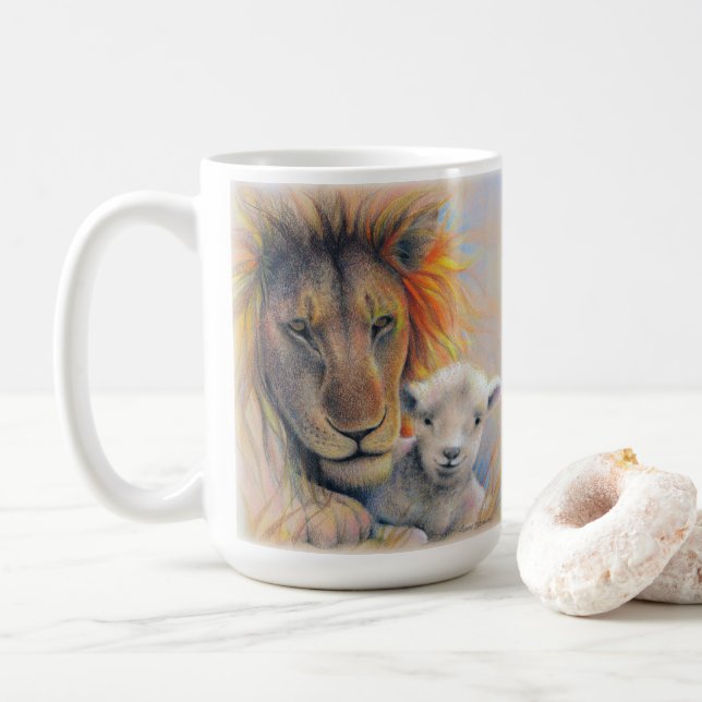 Lion & Lamb Tasse (Mit Donut)