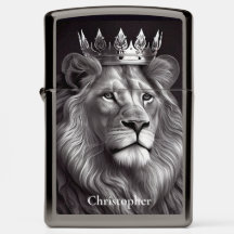Lion, Le Roi - Zippo Lighter