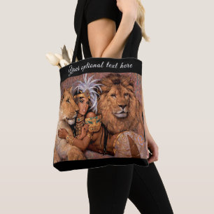 Lion Lioness Jungle Goddess Tasche