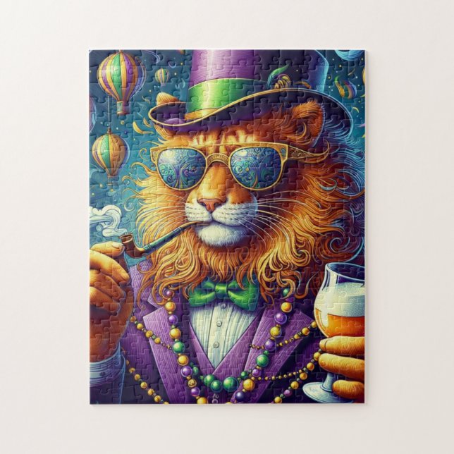 Lion/Louisiana Mardi Gras (Vertikal)