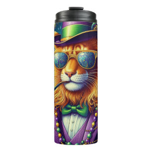 Lion/Louisiana Mardi Gras Thermosbecher