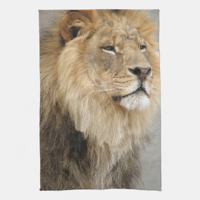 Lion Lovers Art Handtuch (Vertikal)