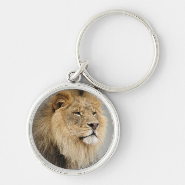 Lion Lovers King of the Dschungel Schlüsselanhänger (Vorne)