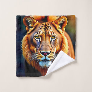 Lion Majestueux : Âme du Roi Sauvage Art