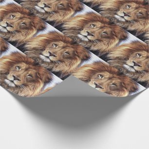 LION MALE GESCHENKPAPIER
