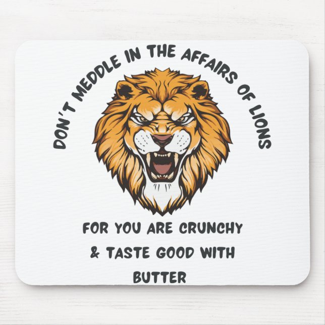 Lion mousepad (Vorne)