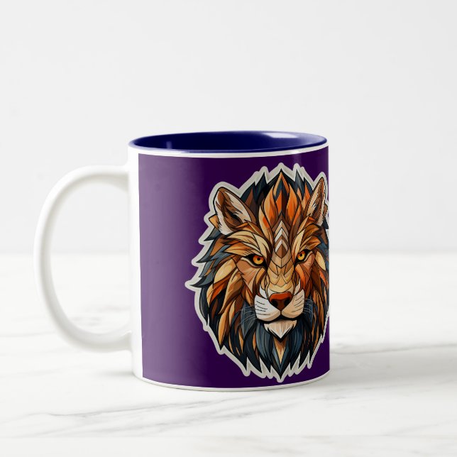 lion mug (Gauche)