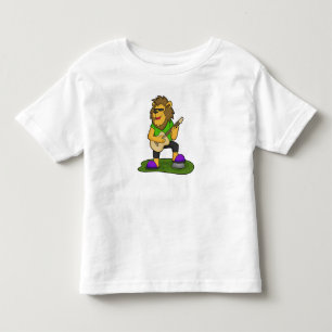 Lion Musician Gitarre Kleinkind T-shirt