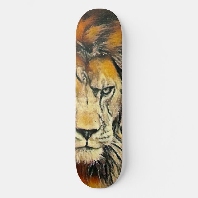 Lion of God Element Zero Custom Pro Banger Board Skateboard (Vorderseite)
