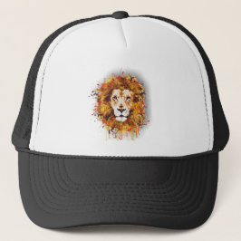 Lion of Judah - African Art - Reggae Roots Shirt Truckerkappe