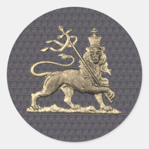 Lion of Judah Aufkleber Rasta Sticker  Rastafari 