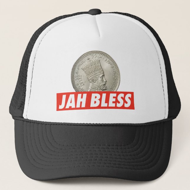 Lion of Judah - Haile Selassie - Trucker Cap Truckerkappe (Vorderseite)