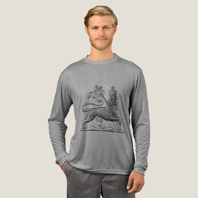 Lion of Judah - Jah Army - Haile Selassie - Shirt (Volle Vorderseite)
